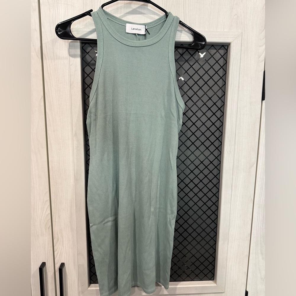 Lanston NWT Racerback Mini Dress Zuma Medium